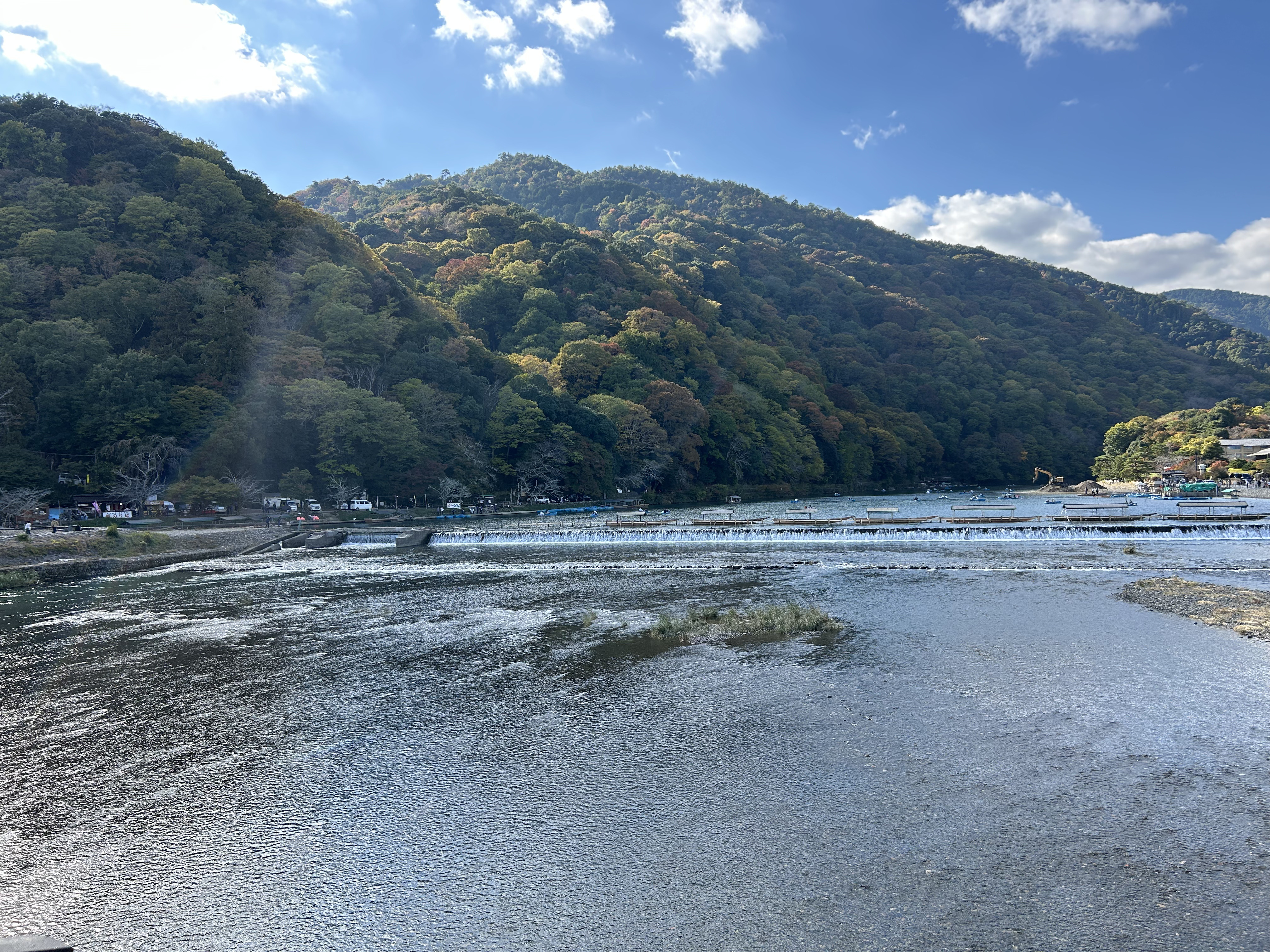 River and sky in Japan